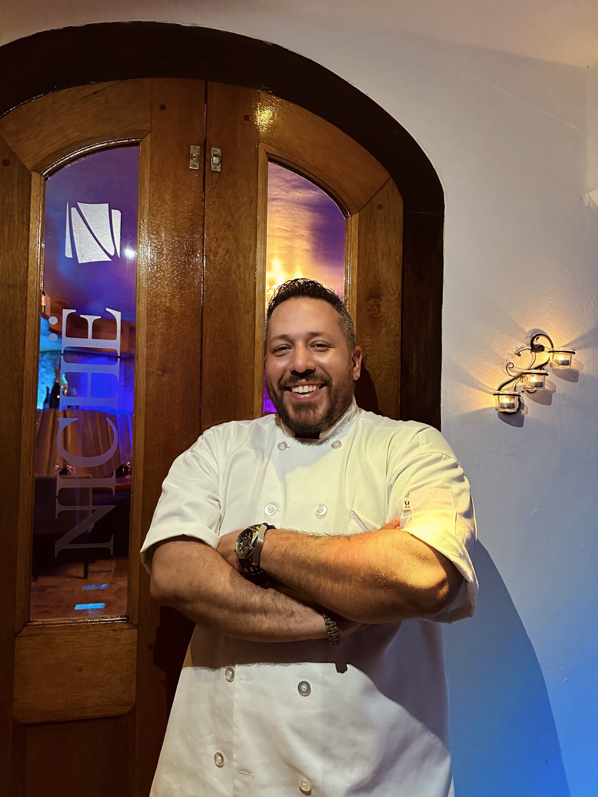 Chef Carlos at Niche Restaurant in San Juan, Puerto Rico