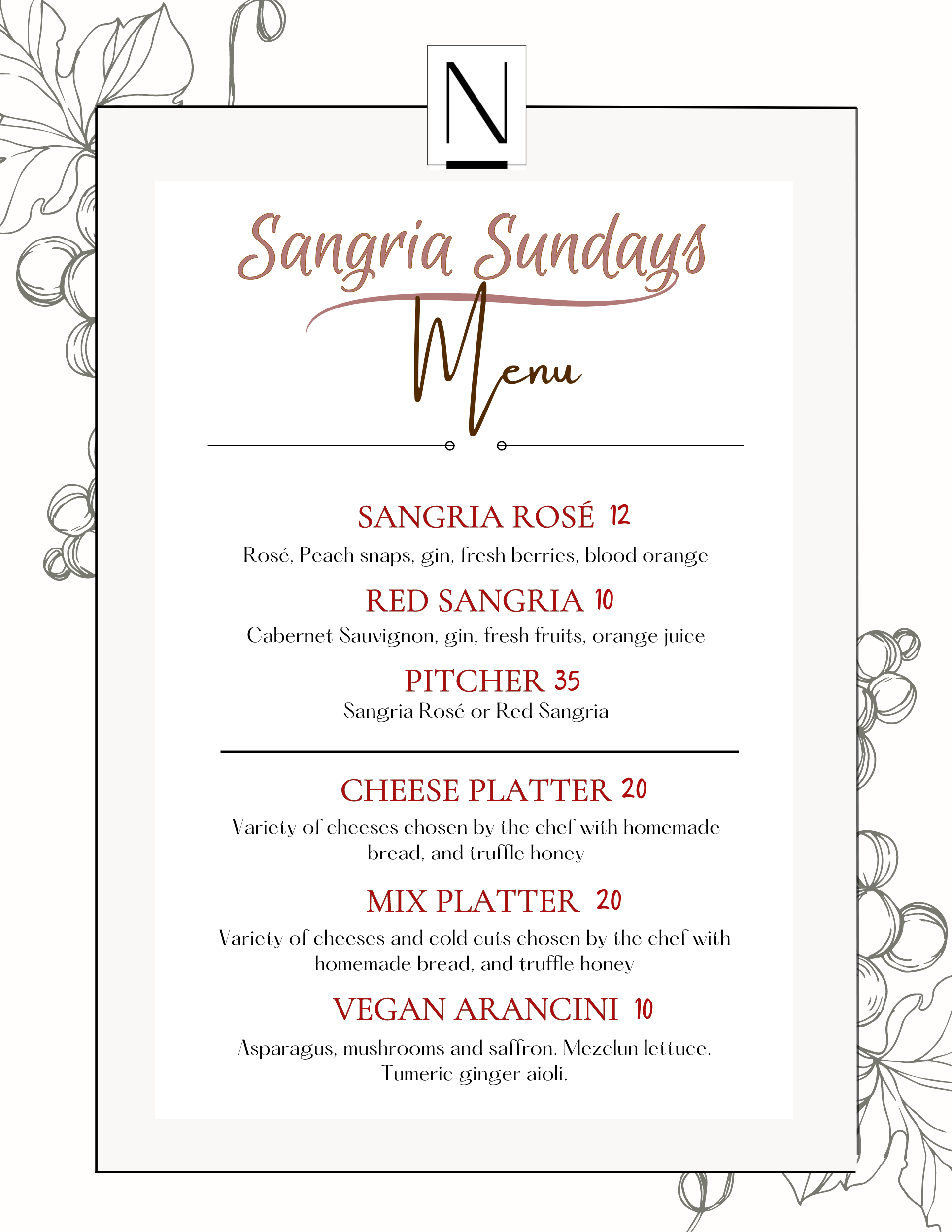Menu 10